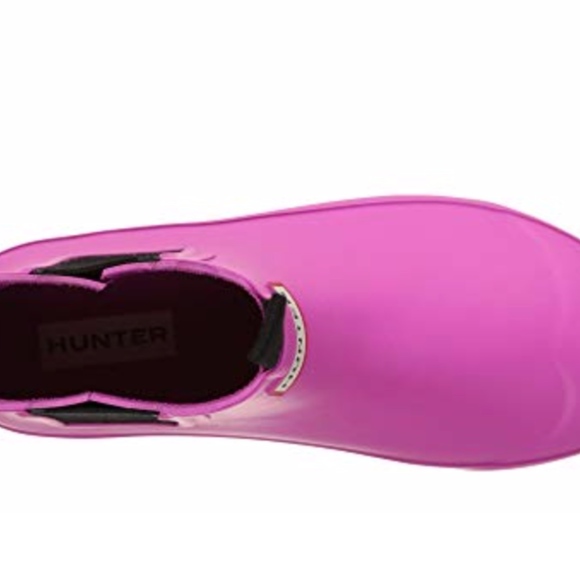 Hunter Chelsea kids rain boots lipstick pink*SOLD* - Picture 2 of 8